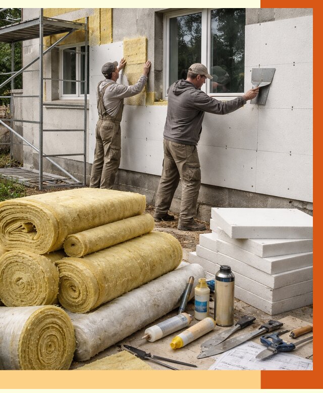 Утепление домов в Великих Луках под ключ от 4342 руб/м2 | Профессионально — ТепломастерВкл