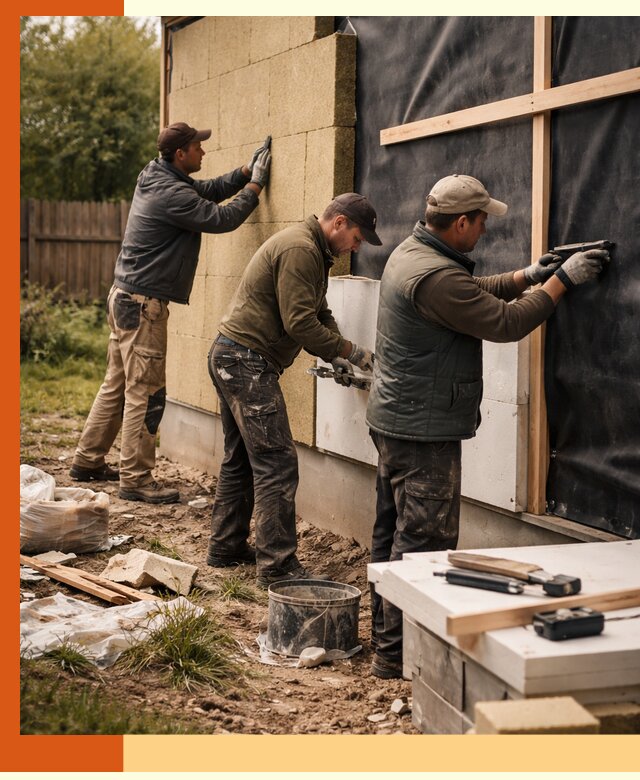 Утепление дачного дома под ключ в Великих Луках
