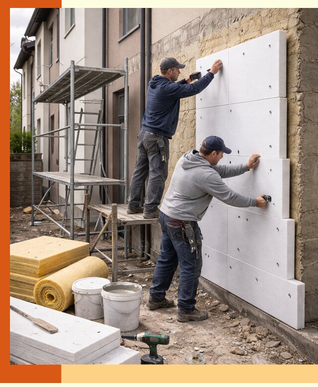 Утепление таунхауса с гарантией комфорта в Великих Луках