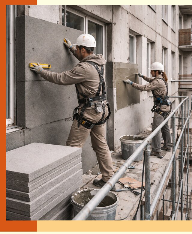 Утепление квартиры снаружи под ключ в Великих Луках