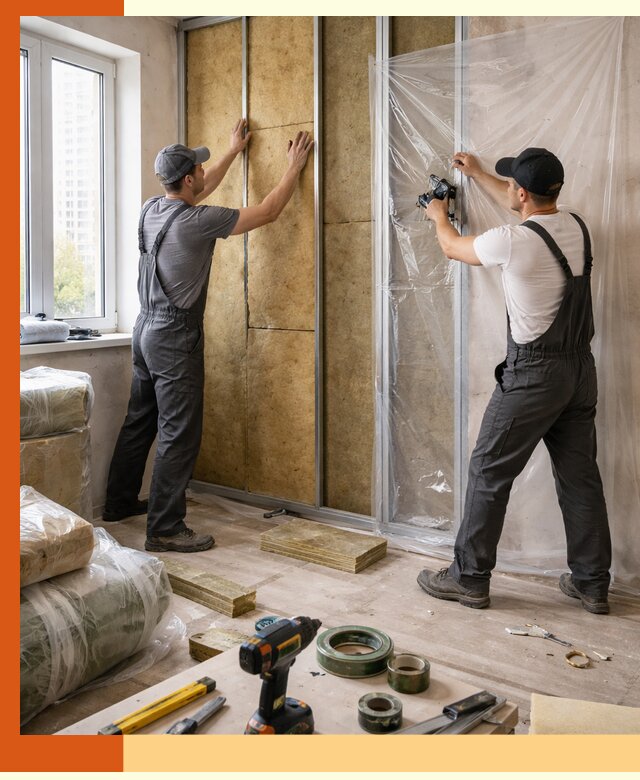 Утепление квартиры изнутри профессионально в Великих Луках