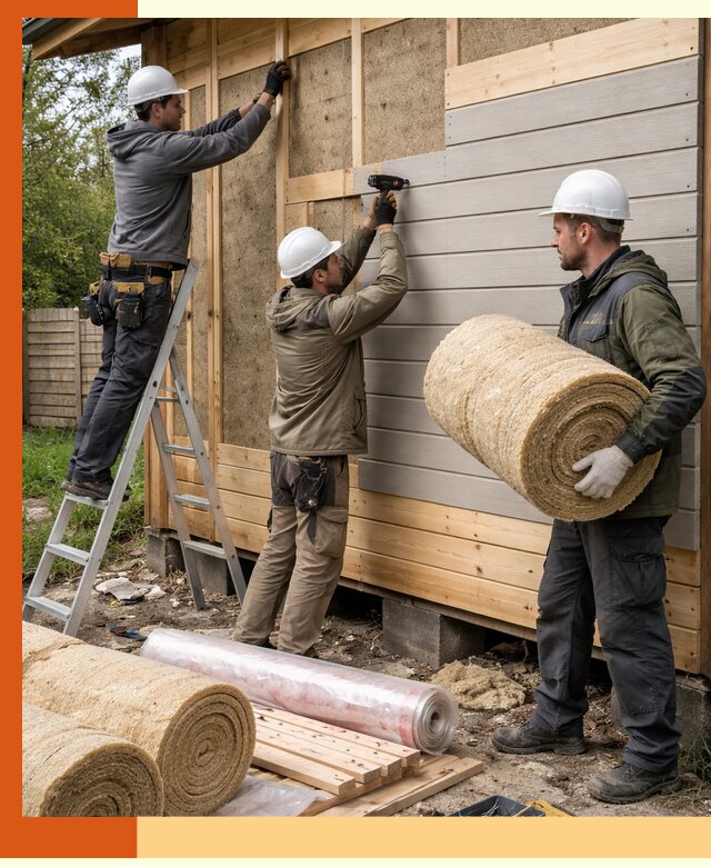 Утепление бани снаружи в Великих Луках профессионально и надежно