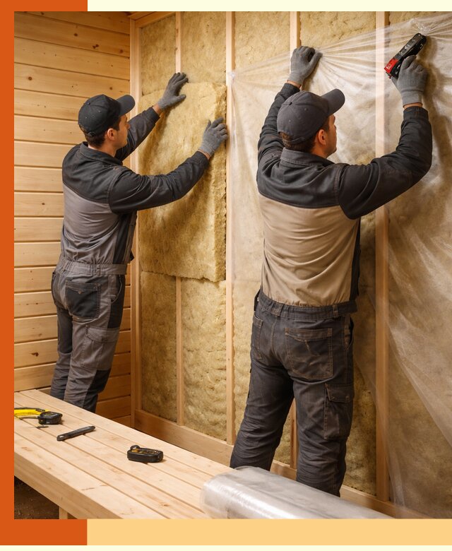 Профессиональное утепление сауны в Великих Луках с гарантиями качества