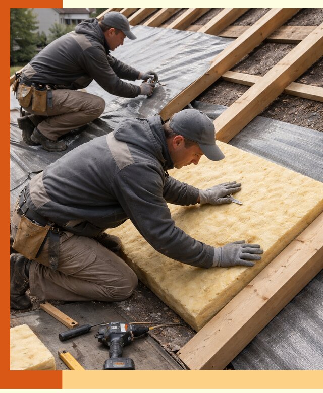 Профессиональное утепление крыши в Великих Луках качественно и надежно