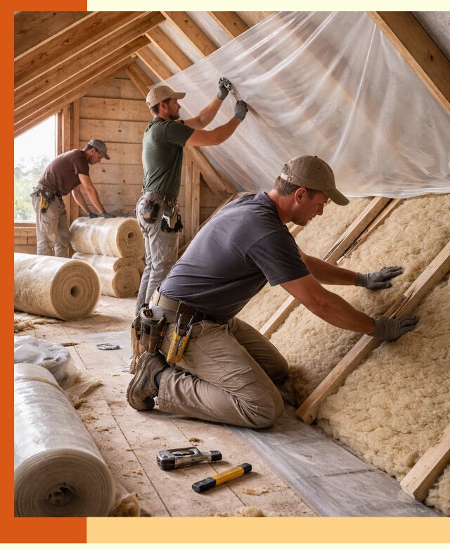 Утепление крыши изнутри в Великих Луках: профессионально и надежно