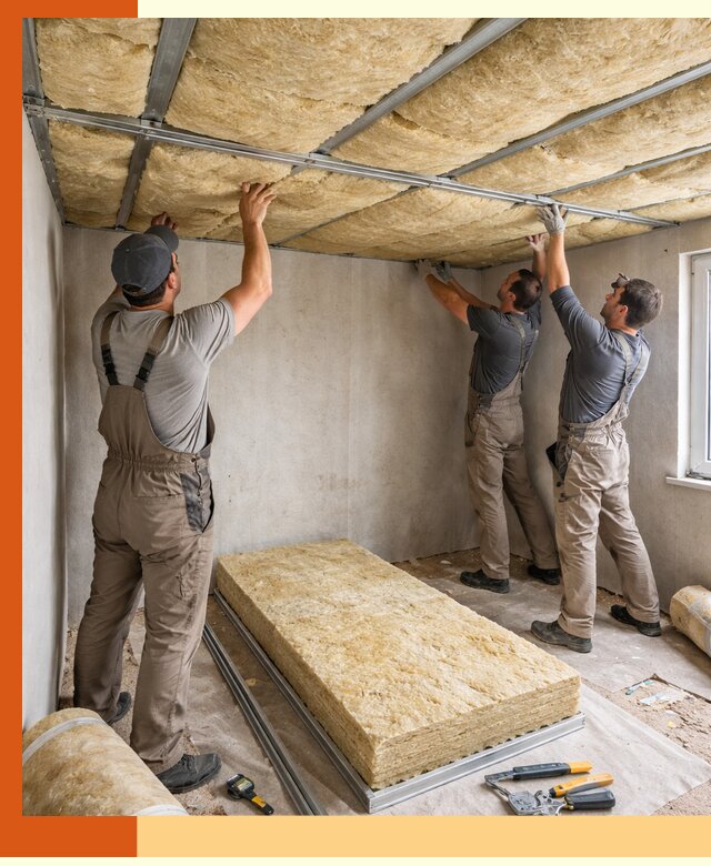 Утепление потолка в Великих Луках — тепло и без сквозняков