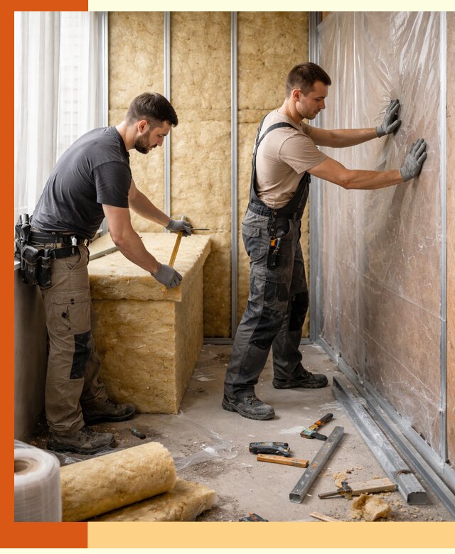 Профессиональное утепление лоджии в Великих Луках эффективно и надежно