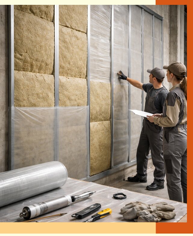 Утепление склада химсырья в Великих Луках от 4652 руб. под ключ | ТепломастерВкл