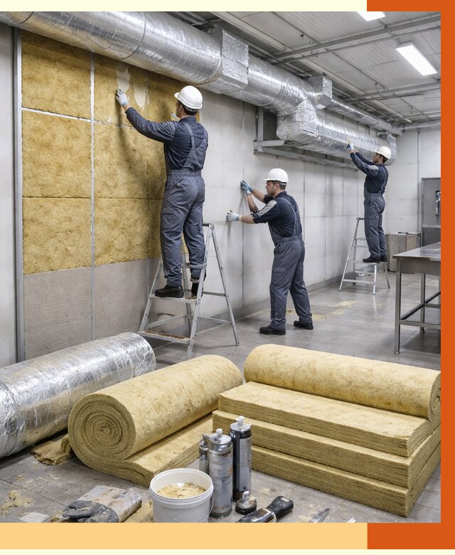 Утепление пищевого цеха в Великих Луках от 12921 руб./м² — комплексно под ключ | ТепломастерВкл