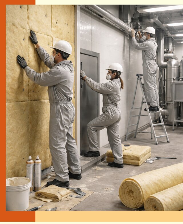 Утепление пищевого цеха под ключ в Великих Луках