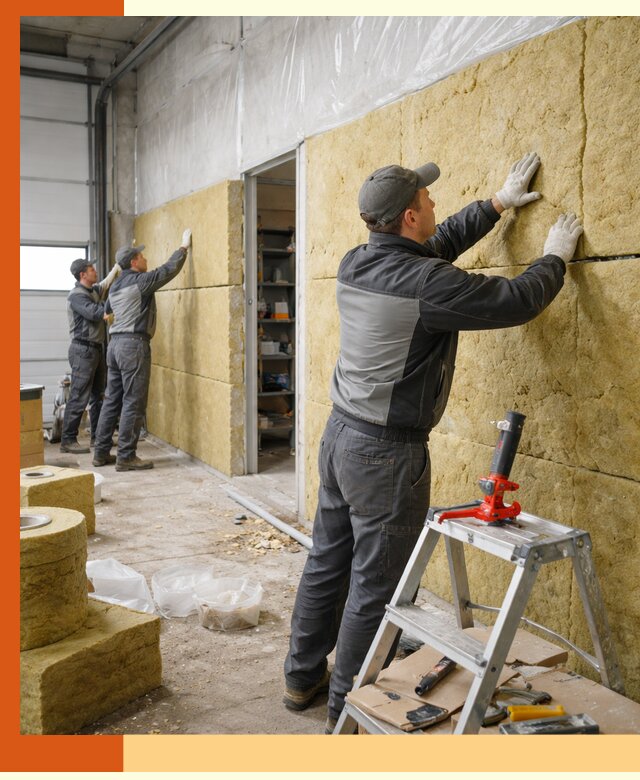 Утепление автосервиса и мастерских в Великих Луках качественно и надёжно