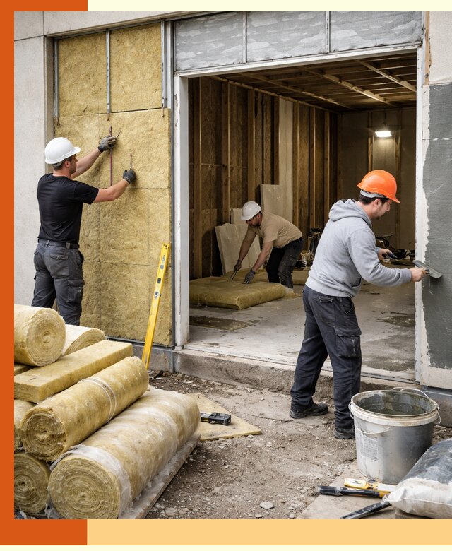 Утепление торгового павильона в Великих Луках — качественно и энергоэффективно