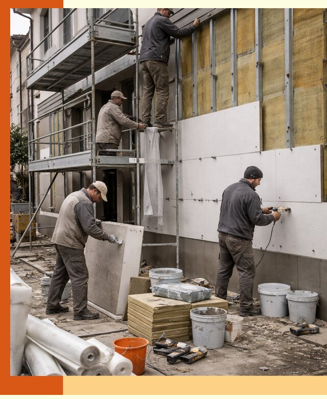 Утепление гостиницы под ключ в Великих Луках с гарантией качества