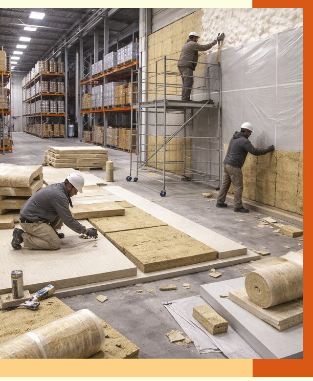 Утепление складского терминала в Великих Луках от 7753 руб./м² под ключ | ТепломастерВкл