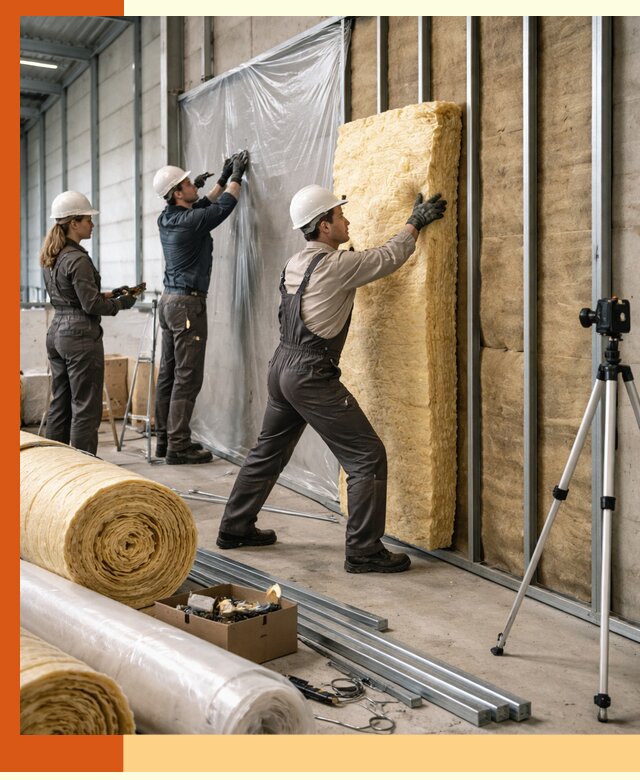 Утепление складского терминала в Великих Луках профессионально и надёжно