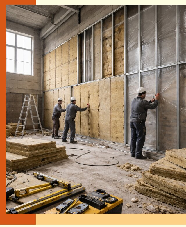 Утепление спортивного зала в Великих Луках качественно и недорого