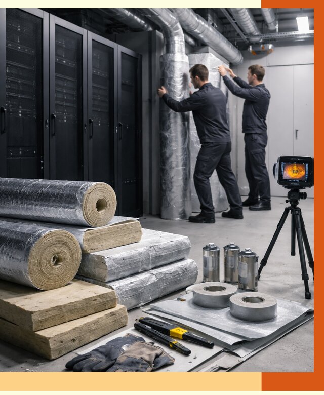 Утепление серверной в Великих Луках от 8786 руб./м² — комплексно под ключ | ТепломастерВкл