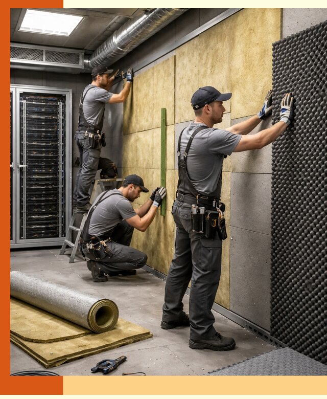 Утепление серверной комнаты профессионально в Великих Луках