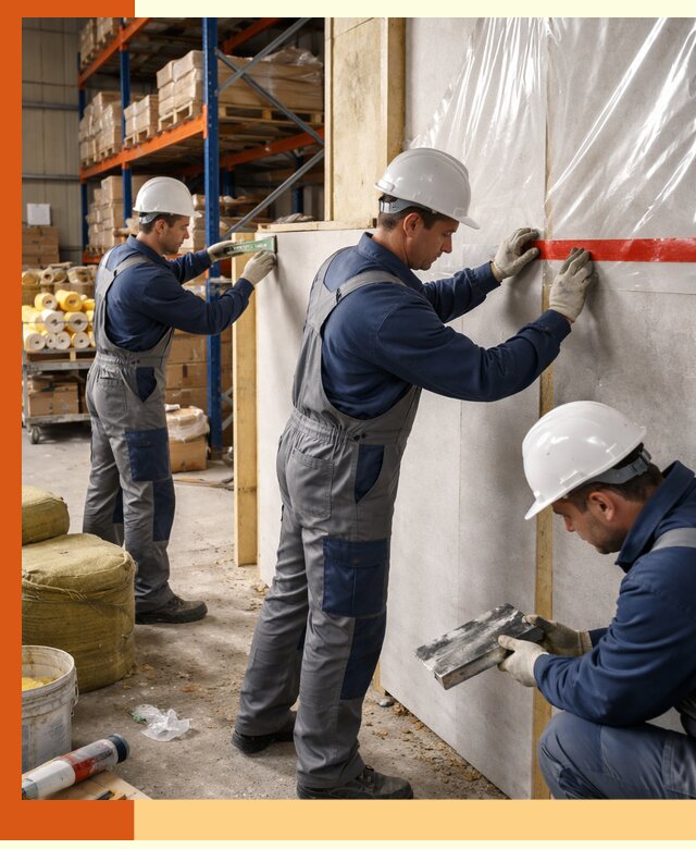 Утепление теплого склада под ключ в Великих Луках