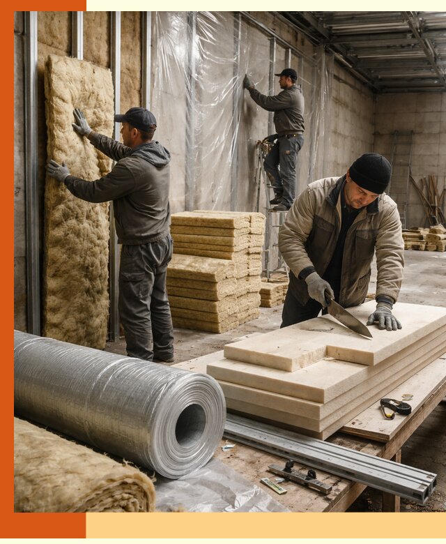 Утепление торгового склада в Великих Луках с энергоэффективными решениями