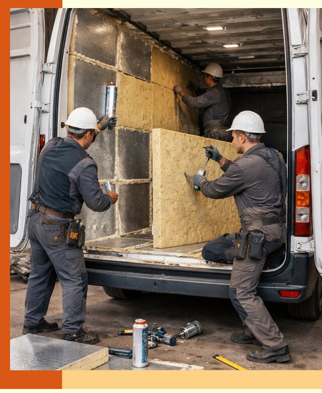 Утепление фургона-рефрижератора в Великих Луках для сохранения температуры