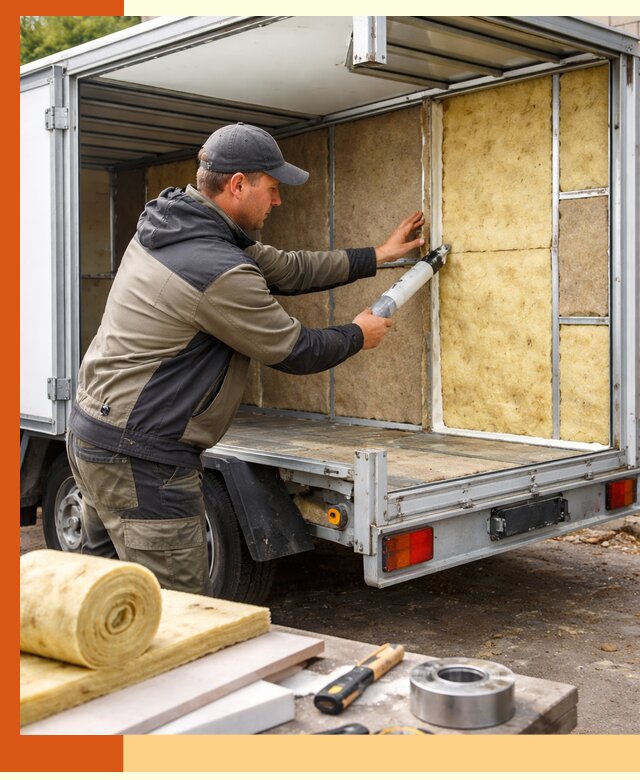Профессиональное утепление прицепа в Великих Луках для любых условий