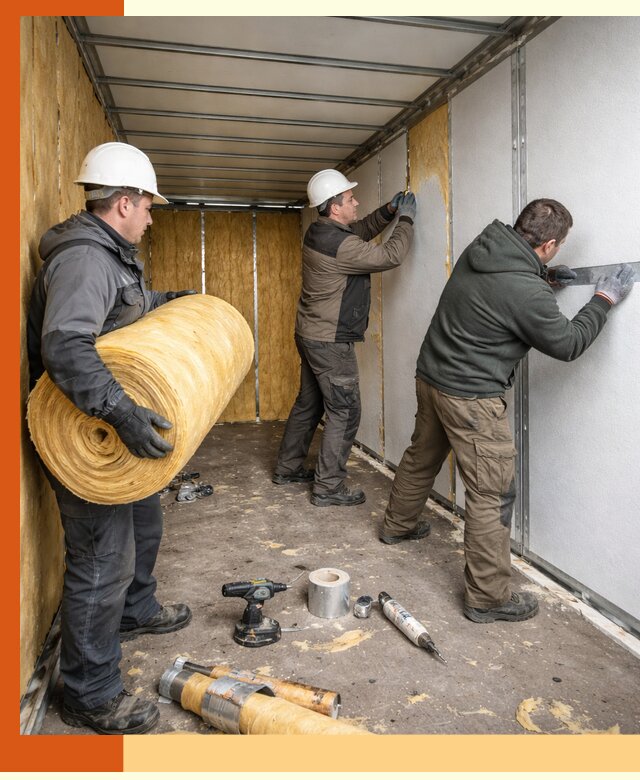 Утепление рефрижераторного контейнера в Великих Луках профессионально и надежно