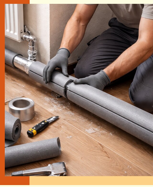 Утепление труб отопления в Великих Луках: теплоизоляция и защита сети