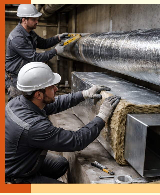 Профессиональное утепление воздуховодов и теплоизоляция в Великих Луках