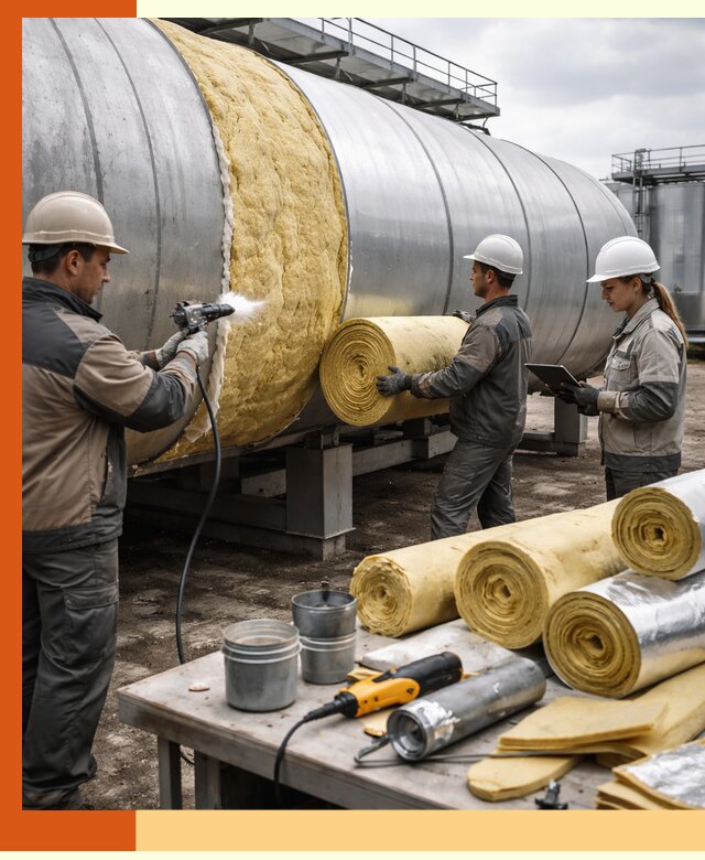 Утепление цистерны в Великих Луках — утеплители и монтаж под ключ