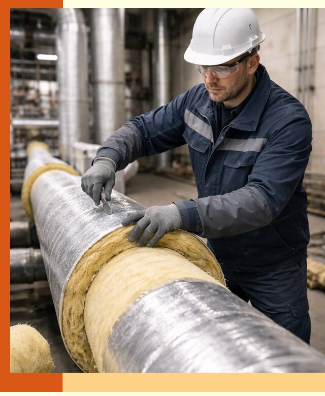 Утепление технологического оборудования и заводских установок в Великих Луках