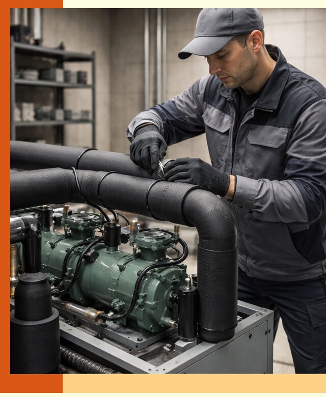 Утепление холодильного агрегата и теплоизоляция в Великих Луках