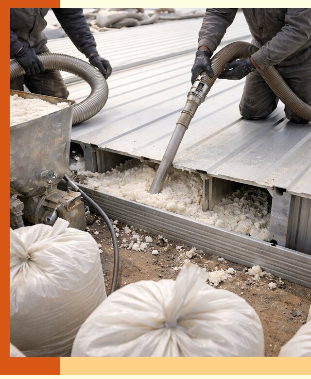 Заполнение пустот кровельных панелей пенными и мокрыми герметиками в Великих Луках