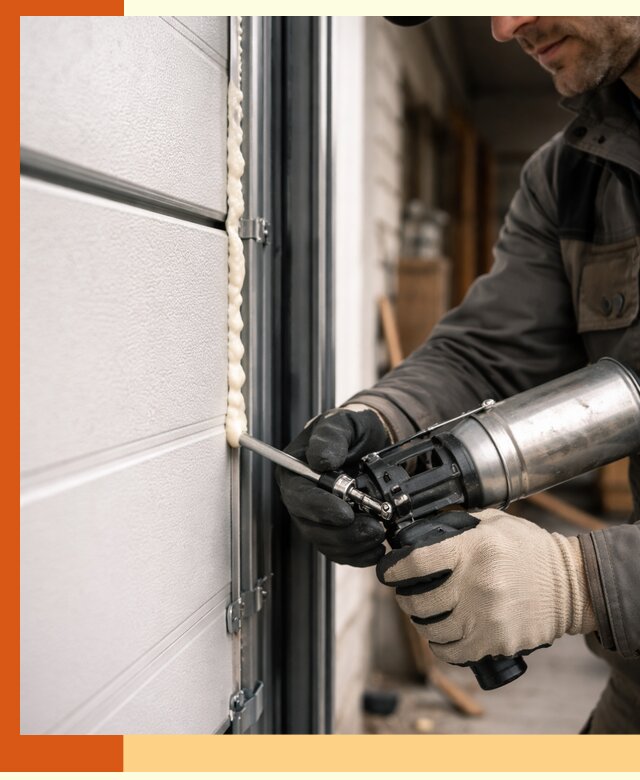 Заполнение пустот ворот в Великих Луках профессионально и герметично