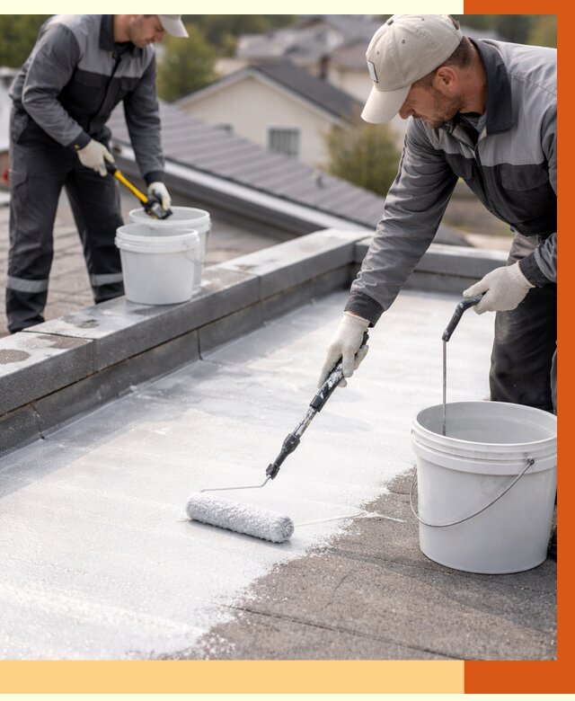 Утепление кровли жидкой теплоизоляцией в Великих Луках от 2222 руб./м2 | ТепломастерВкл