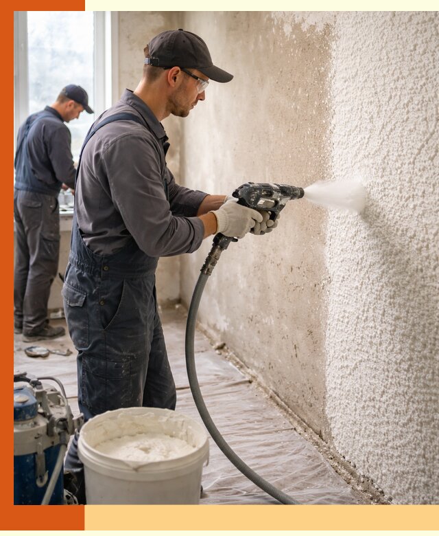 Утепление стен жидкой теплоизоляцией в Великих Луках для квартир и домов