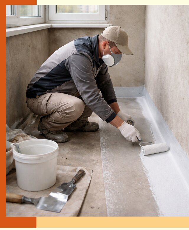 Утепление балкона жидкой теплоизоляцией в Великих Луках