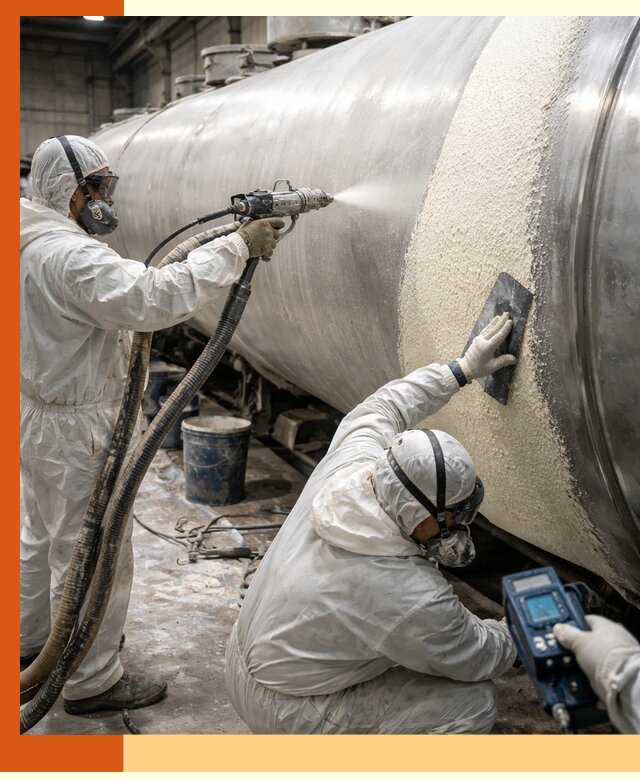 Утепление автоцистерн жидкой теплоизоляцией в Великих Луках