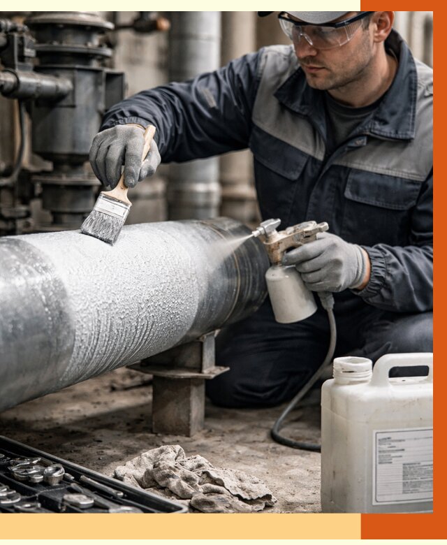 Утепление оборудования жидкой теплоизоляцией в Великих Луках от 4652 руб. | ТепломастерВкл