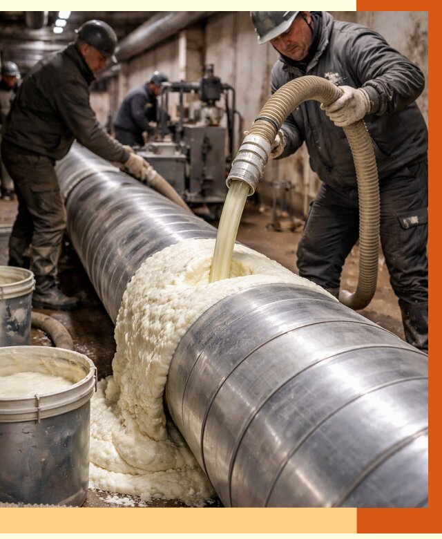 Утепление теплотрассы жидкой теплоизоляцией в Великих Луках от 4342 руб. | ТепломастерВкл