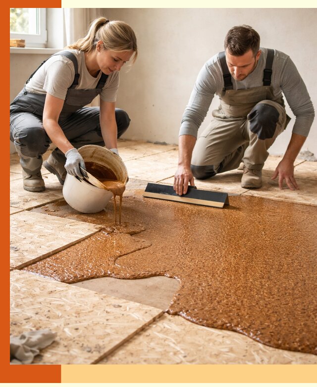 Утепление пола жидкой пробкой в Великих Луках для квартир и домов