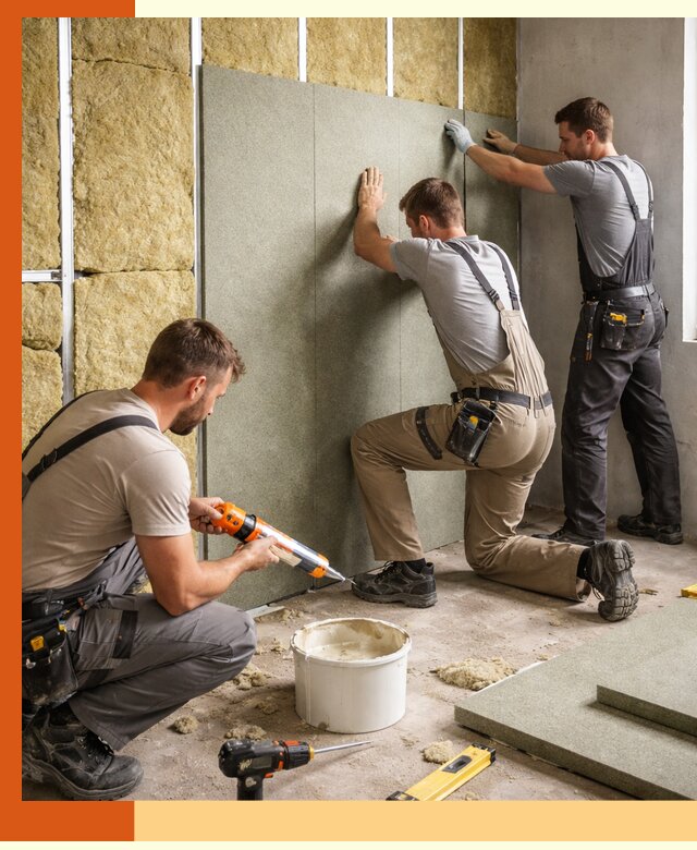 Профессиональная шумоизоляция стен в Великих Луках для квартир и домов