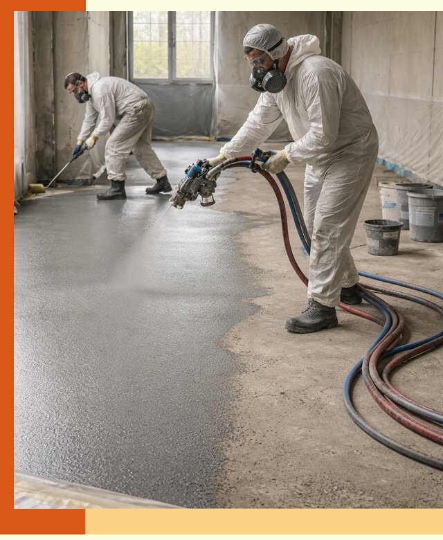 Гидроизоляция полимочевиной полов и конструкций в Великих Луках