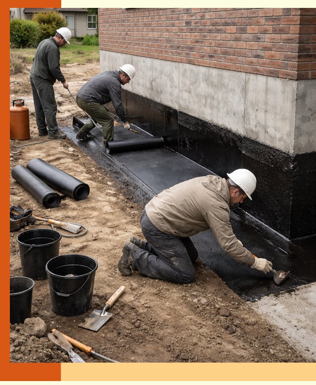 Гидроизоляция фундамента в Великих Луках: надежная защита строений