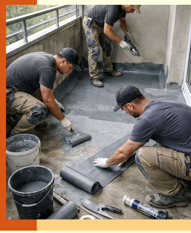 Гидроизоляция балкона в Великих Луках: надежная защита от протечек