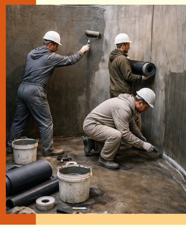 Гидроизоляция резервуара профессионально в Великих Луках