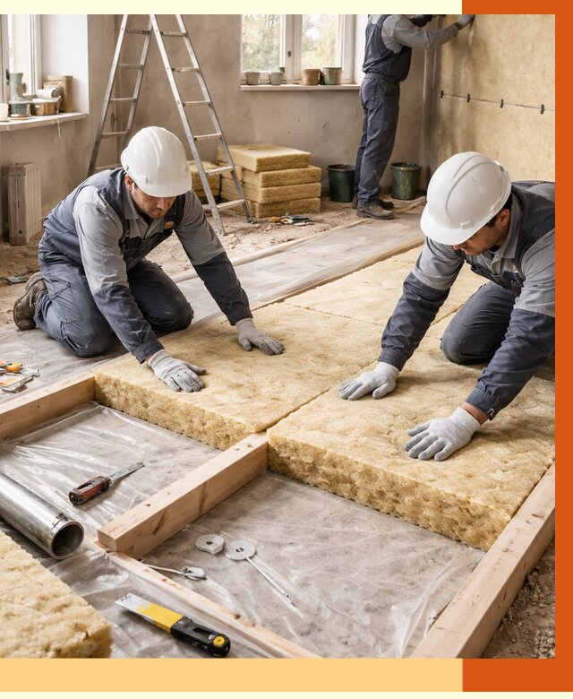 Восстановление теплоизоляции в Великих Луках от 8786 руб. — ремонт утепления под ключ | ТепломастерВкл