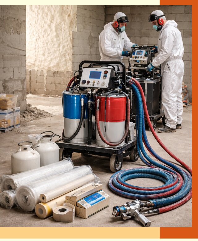 Аренда установки для напыления ППУ в Великих Луках от 36180 руб. | ТепломастерВкл