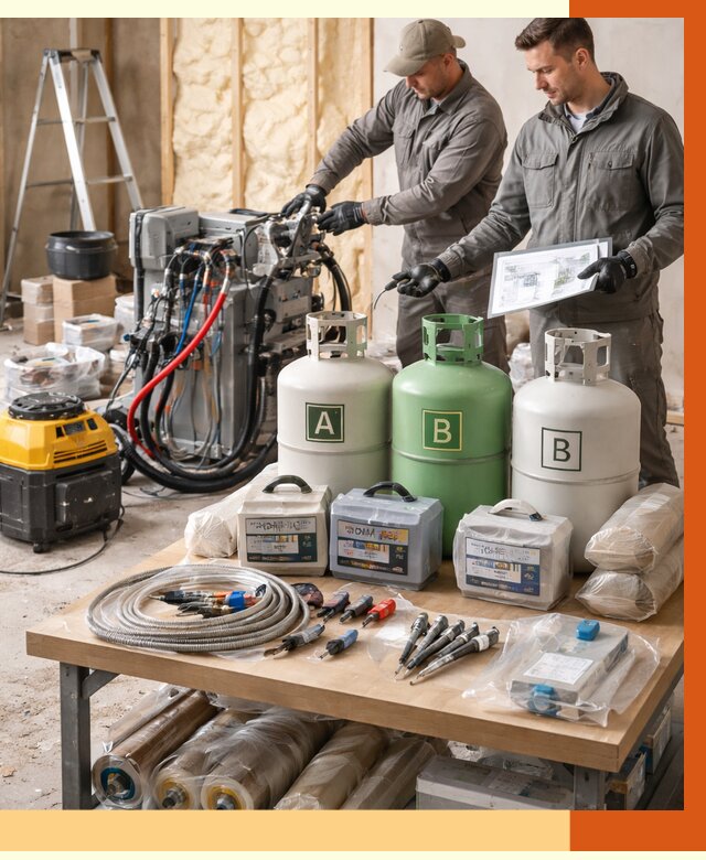 Продажа компонентов ППУ с консультацией в Великих Луках от 4342 руб. | ТепломастерВкл